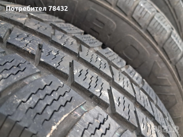 Бусови зимни гуми 185 R14C - 4 броя, снимка 2 - Гуми и джанти - 52919283