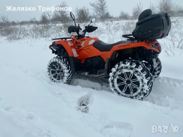 „CFMOTO 450L + куфар, лебедка, подгряване, регистрация, ГО — 12 000 лв, снимка 2 - Мотоциклети и мототехника - 51135448