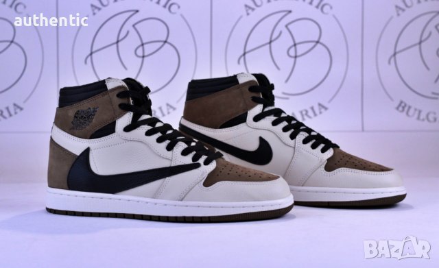 Nike Air Jordan 1 x Travis Scott, Travis Scott Fragment Мъжки Дамски Маратонки, снимка 11 - Ежедневни обувки - 34310745