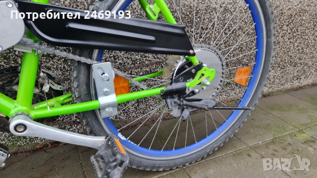 Моторно колело 80куб , снимка 7 - Велосипеди - 52970509