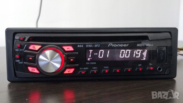 Pioneer DEH-2300UB CD плейър/тунер, снимка 3 - Ресийвъри, усилватели, смесителни пултове - 38117031