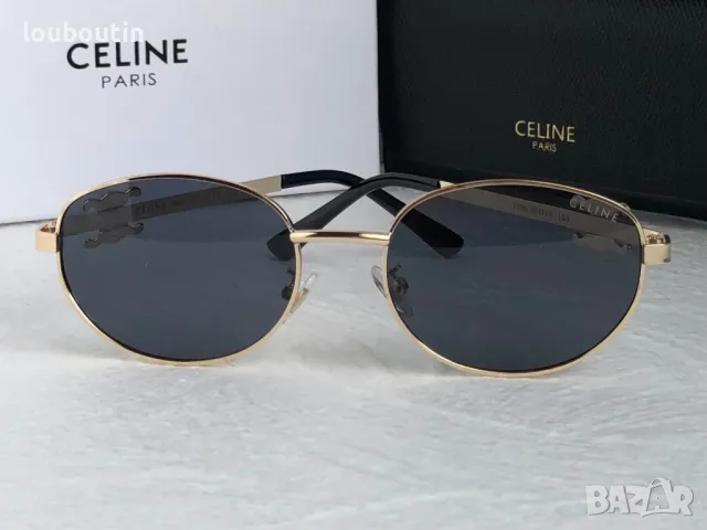 Celine 2024 дамски слънчеви очила елипса кръгли овални  два цвята , снимка 11 - Слънчеви и диоптрични очила - 47931570