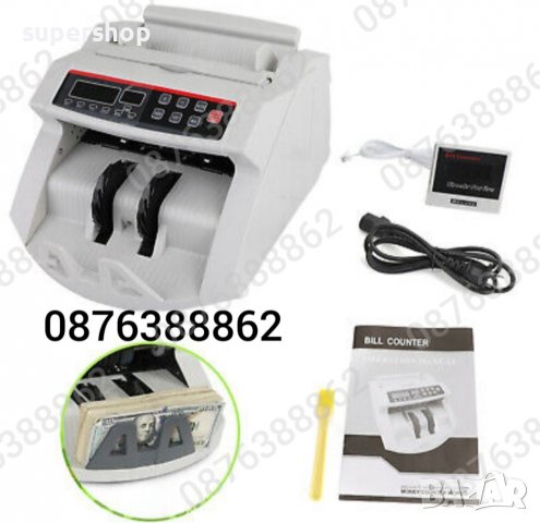 ПРОМО! Машина за броене на пари, Банкнотоброячна машина Bill Counter, снимка 3 - Друго търговско оборудване - 39657671