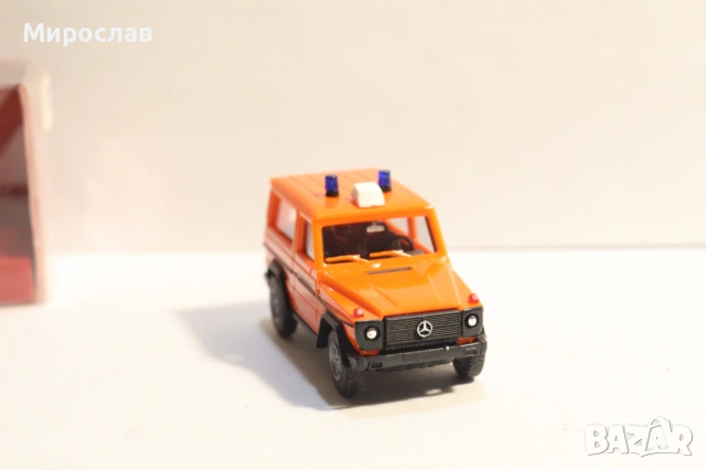 HERPA H0 1/87 MERCEDES BENZ G КОЛИЧКА МОДЕЛ, снимка 3 - Колекции - 53328534