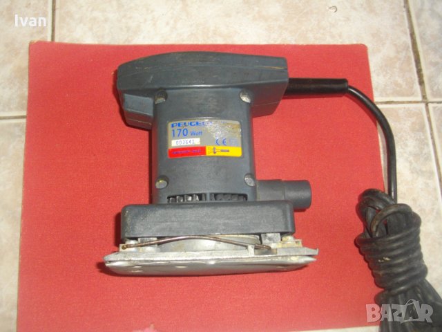 Пежо-170 Вата-Професионален-Прав Виброшлайф-Малък-Френски-Отличен-Peugeot PV19, снимка 5 - Други инструменти - 33162180