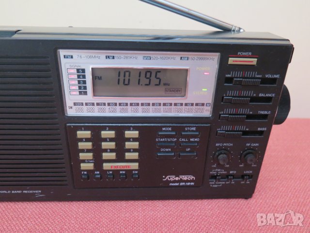 Supertech SR16HN,Sangean ATS-803A,покритие 150 - 29999 kHz.,радио, 1988г, снимка 3 - Радиокасетофони, транзистори - 44084863