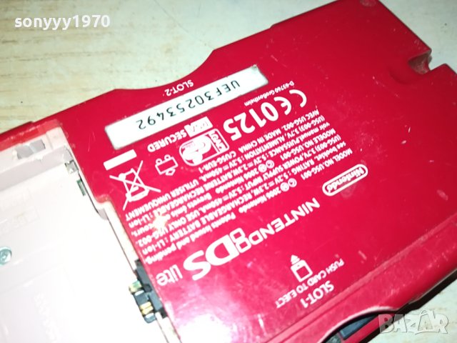 NINTENDO DS LITE RED 0701241712, снимка 12 - Nintendo конзоли - 43699288