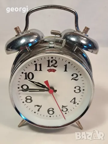 часовник будилник 23/4, снимка 2 - Антикварни и старинни предмети - 49332298