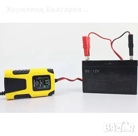 Smart зарядно за акумулаторни батерии, за кола, камион и мотор 6/12V, снимка 3 - Други инструменти - 48770238