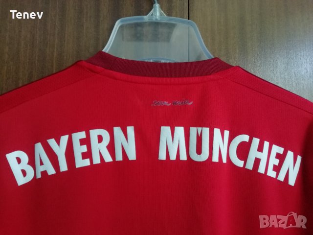 Bayern Munich 2015/2016 Adidas оригинален екип тениска фланелка и шорти къси гащи Байерн Мюнхен S, снимка 6 - Спортни дрехи, екипи - 43173050
