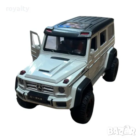 Метална количка 1:24 с реалистични светлини, звуци и дим, снимка 4 - Коли, камиони, мотори, писти - 49317646