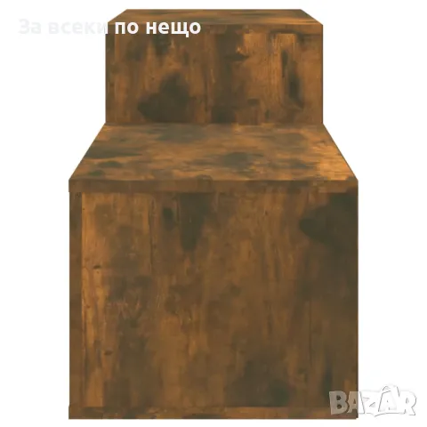 Шкаф За Обувки, Опушен Дъб, 150x35x45 См, Инженерно Дърво Код P568, снимка 7 - Шкафове - 50425477