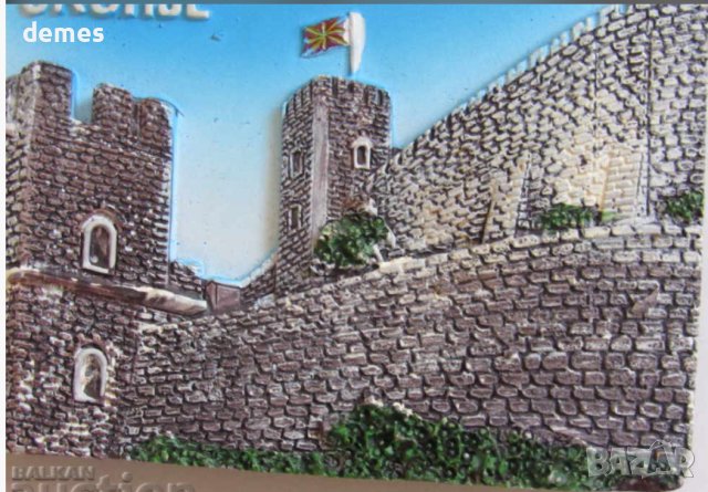 Автентичен 3D магнит от Македония, серия-2, снимка 2 - Колекции - 43228856