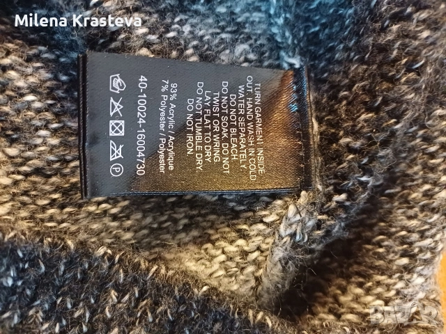 Блуза 93% кашмир, снимка 4 - Блузи с дълъг ръкав и пуловери - 53450044