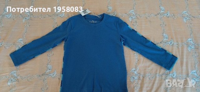 Детски тънки блузки два броя, 98/104 размер, 100 процента памук, снимка 3 - Детски Блузи и туники - 42985943