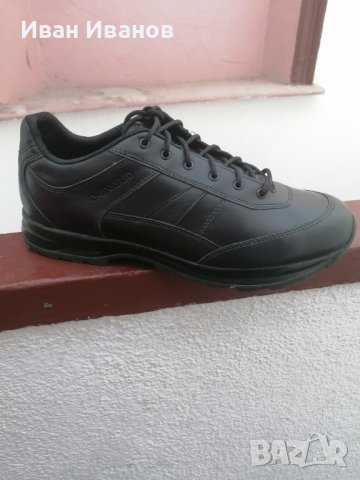 стилни туристически , градски кожени обувки Lowa Abaco Lo  номер 48 1/2 , снимка 2 - Други - 38628146