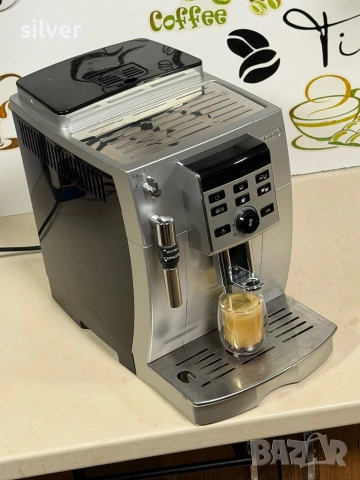 Кафемашина кафе автомат delonghi magnifica S с гаранция, снимка 9 - Кафемашини - 53208213
