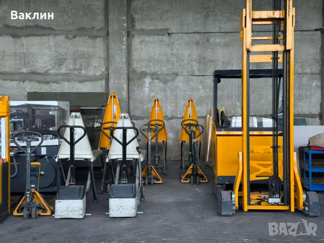 ПОДЕМНА Техника! Палетни колички, високоповдигащи колички, ричтраци, снимка 3 - Резервни части за машини - 50435164