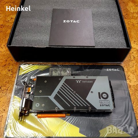 Видео карта ZOTAC GeForce GTX 1080. Като нова!, снимка 2 - Видеокарти - 39561026