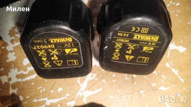 Батериен винтоверт DeWalt със зарядно и 2 батерии , снимка 4 - Винтоверти - 52405593