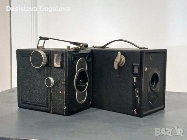 Ретро Box фотоапарати , снимка 3 - Антикварни и старинни предмети - 52919830