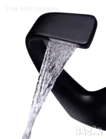 Екстравагантен черен смесител за баня , снимка 5 - Други стоки за дома - 53038053