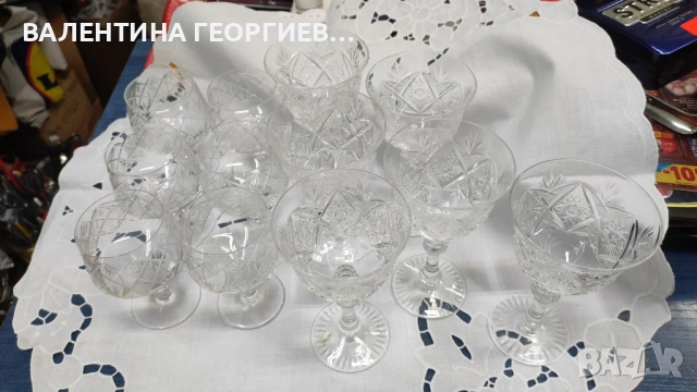 Кристални чаши нови , снимка 2 - Сервизи - 52361418