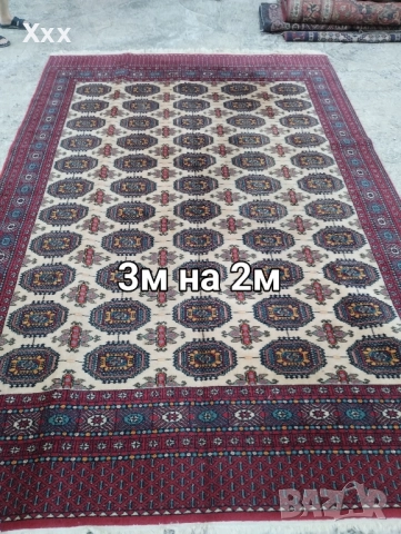 Вълнен персийски килим.Топ качество за ценители.