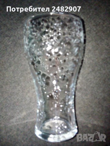 Стъклена чаша за колекция "Coca Cola" - 1 бр. 