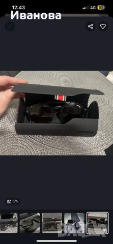 Дамски оригинални очила carrera, снимка 5 - Други - 52896750