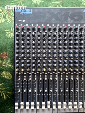 Mixer Soundcraft spirit fx16, снимка 2 - Други - 52909944