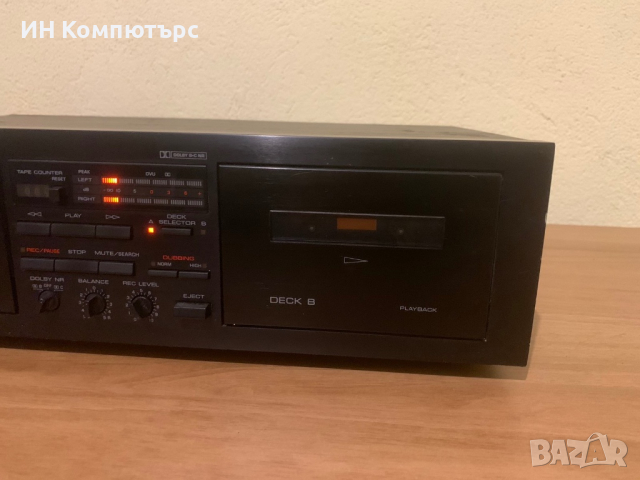 Продавам двукасетъчен дек Yamaha KX-W232, снимка 4 - Декове - 44910546