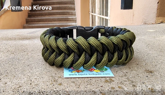 Гривни Сървайвър. От паракорд. Дамски и мъжкии. Различни цветове., снимка 4 - Гривни - 50685088