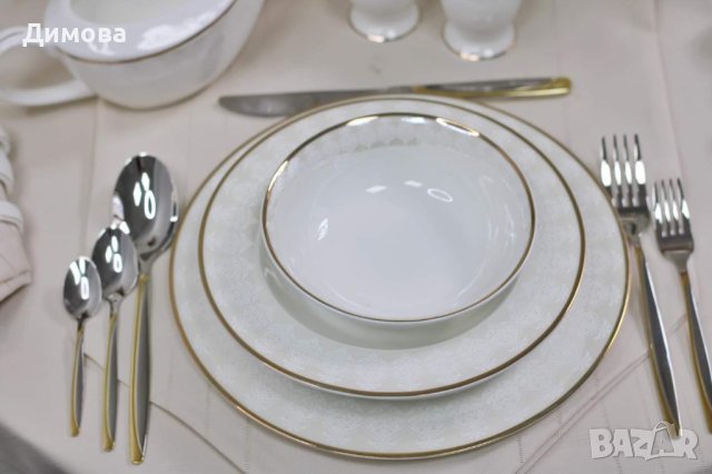 Сервиз за храна лукс  - 37 части, снимка 6 - Други стоки за дома - 38936863