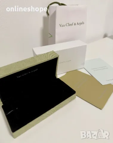 Van cleef & Arpels - Оригинална кутия , сертификат , документи , снимка 3 - Бижутерийни комплекти - 50193169