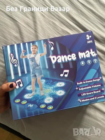 Нова Танцова постелка за деца - светеща музикална игра 3-10 години, снимка 9 - Други - 47531405