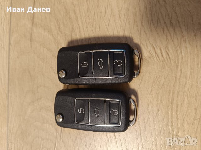 Нови кутийки за дистанционно VW Skoda Audi , снимка 2 - Части - 43728404