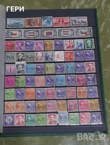 Албум с марки от Америка+ 3 писма, снимка 6 - Филателия - 37517914