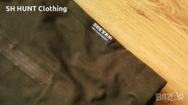 SEELAND SEETEX WINDPROOF Jacket размер 50 / M - L за лов яке вятърно устойчиво - 2172, снимка 11 - Екипировка - 53566325