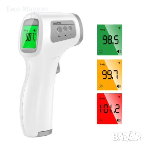 Безконтактен термометър, снимка 2 - Друга електроника - 49125663