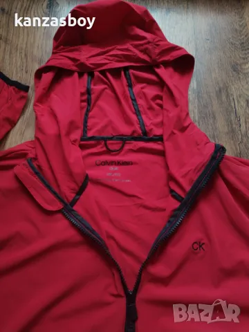 calvin klein golf - мъжка ветровка-горнище КАТО НОВО 2ХЛ, снимка 2 - Спортни дрехи, екипи - 49815700