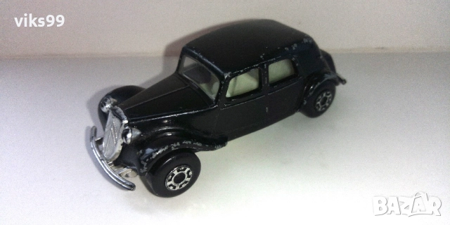 Matchbox Citroen 15CV, 1983, Black, Made In England, снимка 2 - Колекции - 52964972