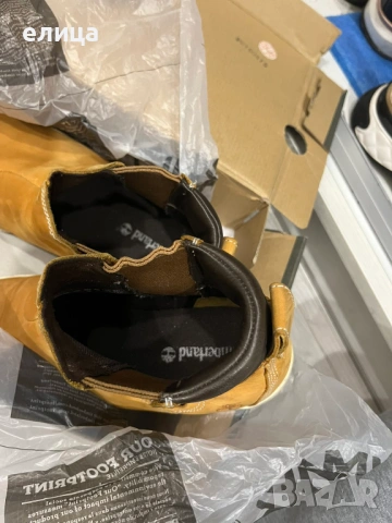 Тimberland боти - естествена кожа, снимка 3 - Дамски боти - 53138430