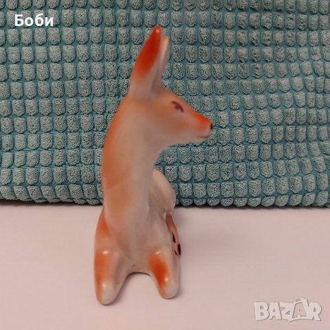 Стара Рядка Фигурка Порцеланова СИП Сърна Сърничка 1953-59, снимка 2 - Колекции - 43818862