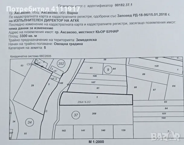 Парцел, снимка 1 - Парцели - 49065832