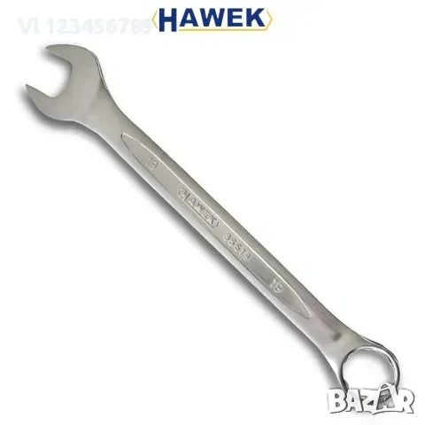 Професионален комплект звездогаечни ключове HAWEK 18 части 8-32мм, снимка 2 - Ключове - 50742931