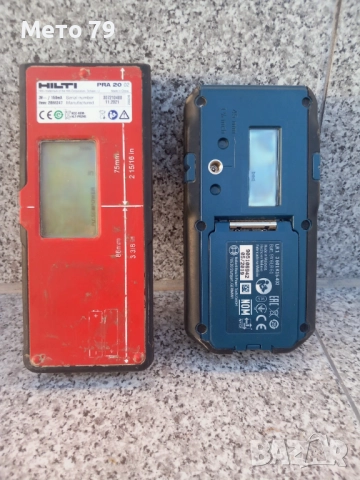 Приемник за ротациони лазарни нивилири Hilti PRA20 И Bosch LR 1, снимка 5 - Други инструменти - 51552240