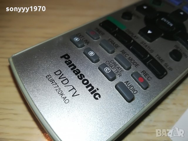 panasonic eur7720kao dvd/tv-hdd/dvd recorder remote, снимка 15 - Дистанционни - 28856553