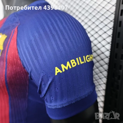 Футболна тениска Barcelona Home 25/26, снимка 5 - Футбол - 52636622