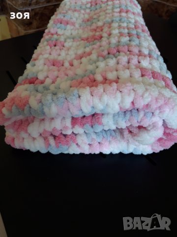  Детско одеяло,нежно розово , снимка 6 - Спално бельо и завивки - 32396472